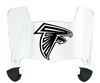 Atlanta Falcons Mini Football Helmet Visor Shield w/ Clips - PICK VISOR & LOGO COLOR