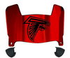 Atlanta Falcons Mini Football Helmet Visor Shield w/ Clips - PICK VISOR & LOGO COLOR