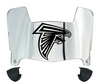 Atlanta Falcons Mini Football Helmet Visor Shield w/ Clips - PICK VISOR & LOGO COLOR