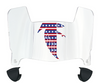 Atlanta Falcons Limited Edition Mini Football Helmet Visor Shield w/ Clips - PICK VISOR & LOGO COLOR