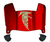 Atlanta Falcons Limited Edition Mini Football Helmet Visor Shield w/ Clips - PICK VISOR & LOGO COLOR
