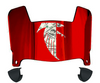 Atlanta Falcons Limited Edition Mini Football Helmet Visor Shield w/ Clips - PICK VISOR & LOGO COLOR