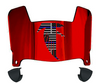 Atlanta Falcons Limited Edition Mini Football Helmet Visor Shield w/ Clips - PICK VISOR & LOGO COLOR
