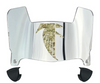 Atlanta Falcons Limited Edition Mini Football Helmet Visor Shield w/ Clips - PICK VISOR & LOGO COLOR