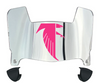 Atlanta Falcons Limited Edition Mini Football Helmet Visor Shield w/ Clips - PICK VISOR & LOGO COLOR