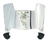 Atlanta Falcons Limited Edition Mini Football Helmet Visor Shield w/ Clips - PICK VISOR & LOGO COLOR