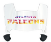 Atlanta Falcons Limited Edition Mini Football Helmet Visor Shield w/ Clips - PICK VISOR & LOGO COLOR