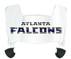 Atlanta Falcons Limited Edition Mini Football Helmet Visor Shield w/ Clips - PICK VISOR & LOGO COLOR