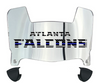 Atlanta Falcons Limited Edition Mini Football Helmet Visor Shield w/ Clips - PICK VISOR & LOGO COLOR