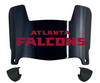 Atlanta Falcons Mini Football Helmet Visor Shield w/ Clips - PICK VISOR & LOGO COLOR