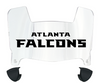 Atlanta Falcons Mini Football Helmet Visor Shield w/ Clips - PICK VISOR & LOGO COLOR
