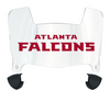 Atlanta Falcons Mini Football Helmet Visor Shield w/ Clips - PICK VISOR & LOGO COLOR
