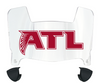 Atlanta Falcons Mini Football Helmet Visor Shield w/ Clips - PICK VISOR & LOGO COLOR