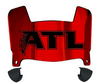 Atlanta Falcons Mini Football Helmet Visor Shield w/ Clips - PICK VISOR & LOGO COLOR