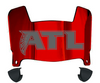 Atlanta Falcons Mini Football Helmet Visor Shield w/ Clips - PICK VISOR & LOGO COLOR