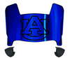 Auburn Tigers Mini Football Helmet Visor Shield w/ Clips - PICK VISOR & LOGO COLOR