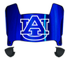 Auburn Tigers Mini Football Helmet Visor Shield w/ Clips - PICK VISOR & LOGO COLOR