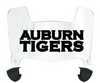 Auburn Tigers Mini Football Helmet Visor Shield w/ Clips - PICK VISOR & LOGO COLOR