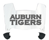 Auburn Tigers Mini Football Helmet Visor Shield w/ Clips - PICK VISOR & LOGO COLOR