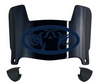 Auburn Tigers Mini Football Helmet Visor Shield w/ Clips - PICK VISOR & LOGO COLOR