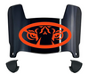 Auburn Tigers Mini Football Helmet Visor Shield w/ Clips - PICK VISOR & LOGO COLOR