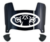 Auburn Tigers Mini Football Helmet Visor Shield w/ Clips - PICK VISOR & LOGO COLOR