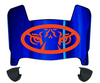 Auburn Tigers Mini Football Helmet Visor Shield w/ Clips - PICK VISOR & LOGO COLOR