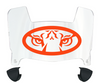 Auburn Tigers Mini Football Helmet Visor Shield w/ Clips - PICK VISOR & LOGO COLOR