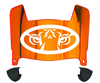 Auburn Tigers Mini Football Helmet Visor Shield w/ Clips - PICK VISOR & LOGO COLOR