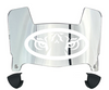 Auburn Tigers Mini Football Helmet Visor Shield w/ Clips - PICK VISOR & LOGO COLOR