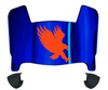 Auburn Tigers Mini Football Helmet Visor Shield w/ Clips - PICK VISOR & LOGO COLOR