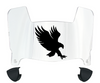 Auburn Tigers Mini Football Helmet Visor Shield w/ Clips - PICK VISOR & LOGO COLOR