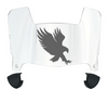 Auburn Tigers Mini Football Helmet Visor Shield w/ Clips - PICK VISOR & LOGO COLOR