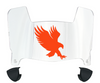 Auburn Tigers Mini Football Helmet Visor Shield w/ Clips - PICK VISOR & LOGO COLOR