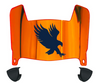 Auburn Tigers Mini Football Helmet Visor Shield w/ Clips - PICK VISOR & LOGO COLOR