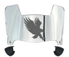 Auburn Tigers Mini Football Helmet Visor Shield w/ Clips - PICK VISOR & LOGO COLOR