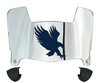 Auburn Tigers Mini Football Helmet Visor Shield w/ Clips - PICK VISOR & LOGO COLOR