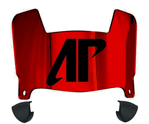 Austin Peay Governors Mini Football Helmet Visor Shield w/ Clips - PICK VISOR & LOGO COLOR