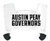 Austin Peay Governors Mini Football Helmet Visor Shield w/ Clips - PICK VISOR & LOGO COLOR
