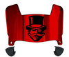 Austin Peay Governors Mini Football Helmet Visor Shield w/ Clips - PICK VISOR & LOGO COLOR