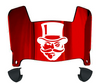 Austin Peay Governors Mini Football Helmet Visor Shield w/ Clips - PICK VISOR & LOGO COLOR