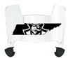 Austin Peay Governors Mini Football Helmet Visor Shield w/ Clips - PICK VISOR & LOGO COLOR