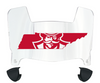 Austin Peay Governors Mini Football Helmet Visor Shield w/ Clips - PICK VISOR & LOGO COLOR