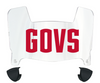 Austin Peay Governors Mini Football Helmet Visor Shield w/ Clips - PICK VISOR & LOGO COLOR