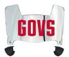 Austin Peay Governors Mini Football Helmet Visor Shield w/ Clips - PICK VISOR & LOGO COLOR