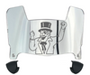 Austin Peay Governors Mini Football Helmet Visor Shield w/ Clips - PICK VISOR & LOGO COLOR