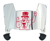 Austin Peay Governors Mini Football Helmet Visor Shield w/ Clips - PICK VISOR & LOGO COLOR