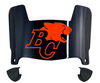 BC Lions Mini Football Helmet Visor Shield w/ Clips - PICK VISOR & LOGO COLOR