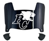 BC Lions Mini Football Helmet Visor Shield w/ Clips - PICK VISOR & LOGO COLOR
