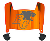 BC Lions Mini Football Helmet Visor Shield w/ Clips - PICK VISOR & LOGO COLOR